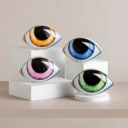 Oculis Ceramic Eye Sculpture