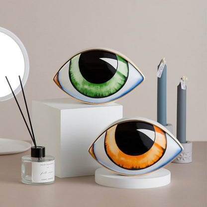 Oculis Ceramic Eye Sculpture
