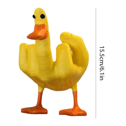 Quorvus Duck Sculpture