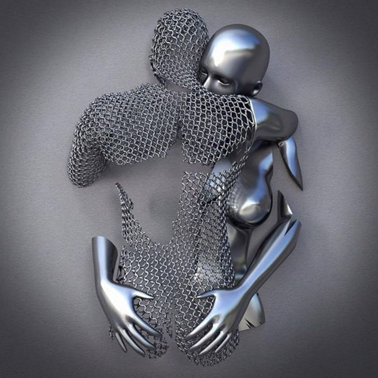 Passione Stainless Steel Wall Sculptures