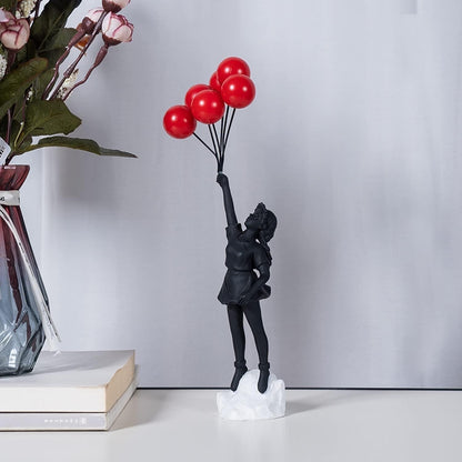 Zephyra Balloon Girl Sculpture