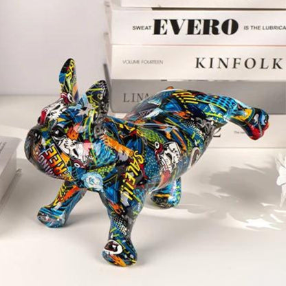 Graffibull No.1 Bulldog Sculpture