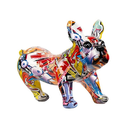 Graffibull No.1 Bulldog Sculpture